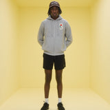 Rosedale Zip-Hoodie | Heather Grey