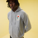 Rosedale Zip-Hoodie | Heather Grey