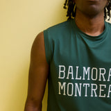 Hudson Sleeveless T-shirt | Forest Green