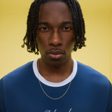 Plaza Ringer T-shirt | Navy