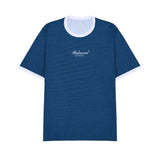 Plaza Ringer T-shirt | Navy