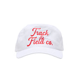5-Panel Track & Field Cap | White