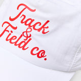 5-Panel Track & Field Cap | White