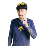 Chandail AROW Lightweight Long Sleeve | Crown Blue / Lichen
