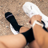 Padded Trail Socks | Black