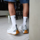 Chaussettes Faux Mouvement | Blanc & Noir