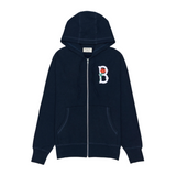 Rosedale Zip-Hoodie | Navy