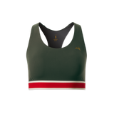 Run Bra sports top | Emerald