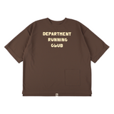 Micro Pique Big T DRC T-Shirt | Brown