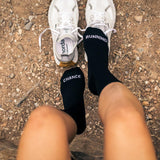 Padded Trail Socks | Black