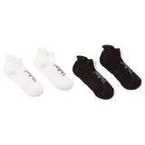 Short Merino Socks (2-Pack) | White black
