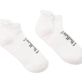 Short Merino Socks (2-Pack) | White black