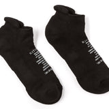 Short Merino Socks (2-Pack) | White black