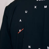 T-Shirt Faux Mouvement | Noir