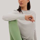 Cortes Polartec Sweater Women | White / Alloy