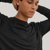 Cortes Polartec Long Sleeve Sweater | Black