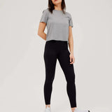 Keats Merino T-Shirt Women | Heather Gray
