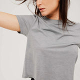 Keats Merino T-Shirt Women | Heather Gray