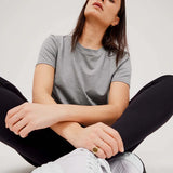 Keats Merino T-Shirt Women | Heather Gray