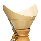 Filtres non blanchis carrés Chemex