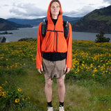 Shag Zip Hoodie | Tangerine Tango