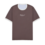 Plaza Ringer T-Shirt | Brown
