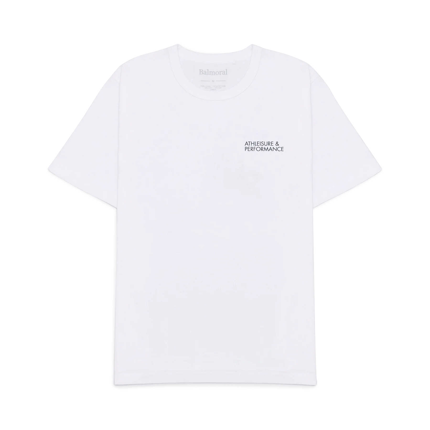 Athleisure T-Shirt | Blanc