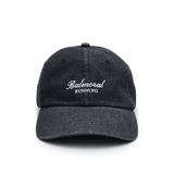 Casquette 6-panel Melrose Washed Denim | Noir