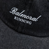 Casquette 6-panel Melrose Washed Denim | Noir