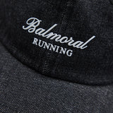 Casquette 6-panel Melrose Washed Denim | Noir