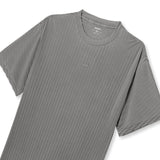 AuraLite™ Pleated T-Shirt | Mineral Graphite