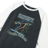 MothTech™ Baseball Tee | Aged Black