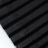 AuraLite™ Pleated T-Shirt Femme | Noir