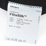 FliteSilk™ 5 Panel Pinch Cap | Black