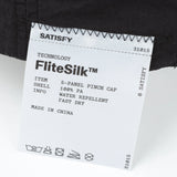 FliteSilk™ 5 Panel Pinch Cap | Black