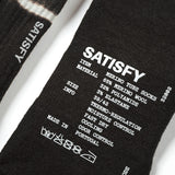 Chaussettes Merino Nylon Tube Socks | Tie-Dye Black
