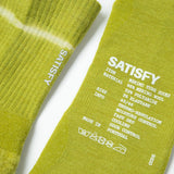 Chaussettes Merino Nylon Tube Socks | Tie-Dye Grenoble Green