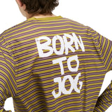 Chandail Striped LS | Mud Gold