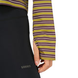 Chandail Striped LS Femme | Mud Gold