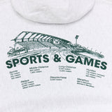 Hoodie Sports & Games | Ash Grey