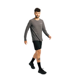 Performance Merino Long Sleeve Sweater | Slate Gray