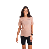 T-Shirt Performance Merino | Dianthus & Sugar Coral