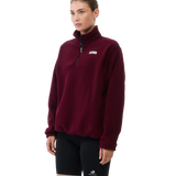 Courcelle 1/4 Zip | Burgundy