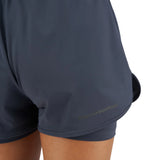Flow Run Shorts 3" | Blue Grey