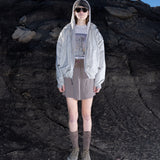 gnorda Shag Zip Hoodie | Moon Rock