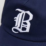 Casquette 5-Panel Old English | Navy