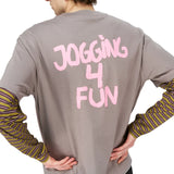 T-Shirt Jogging 4 Fun | Gris