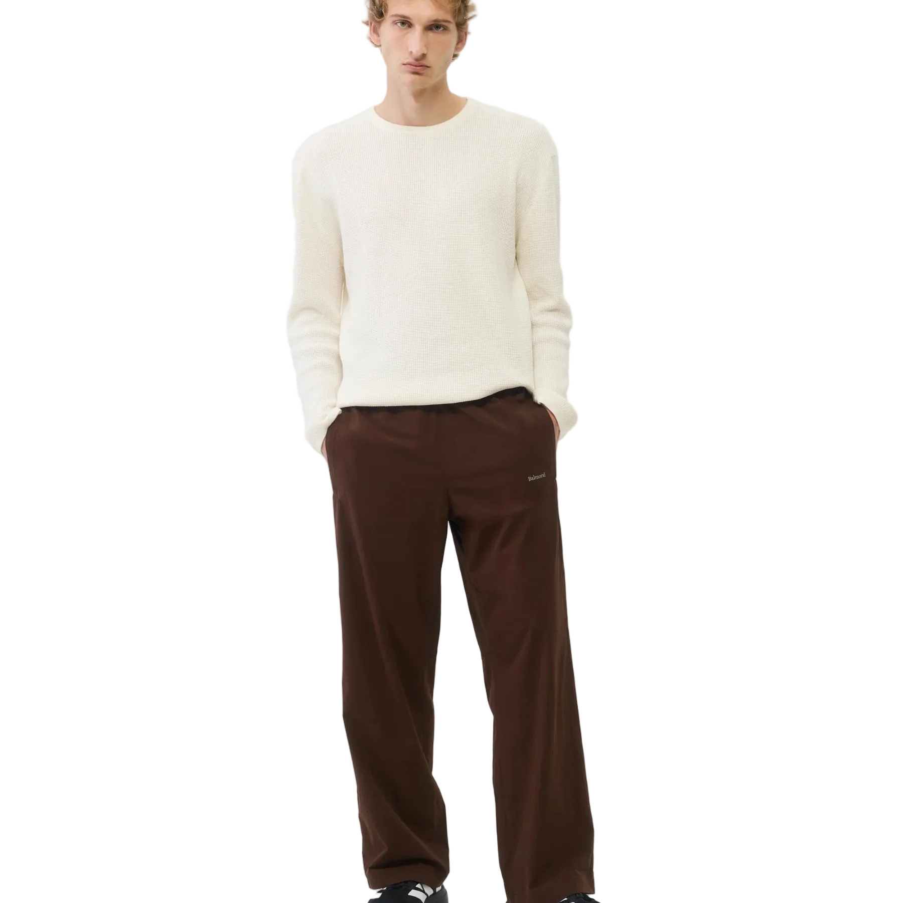 Pantalon de course Miller | Chocolat