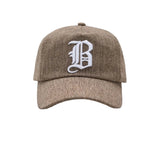 Casquette Old English 5-Panel | Brun