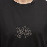 T-Shirt Lateral Peak | Black Beauty